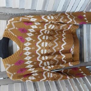 Girls' Hoodie Pullover Sweater | Colorful Planet | Large (14)